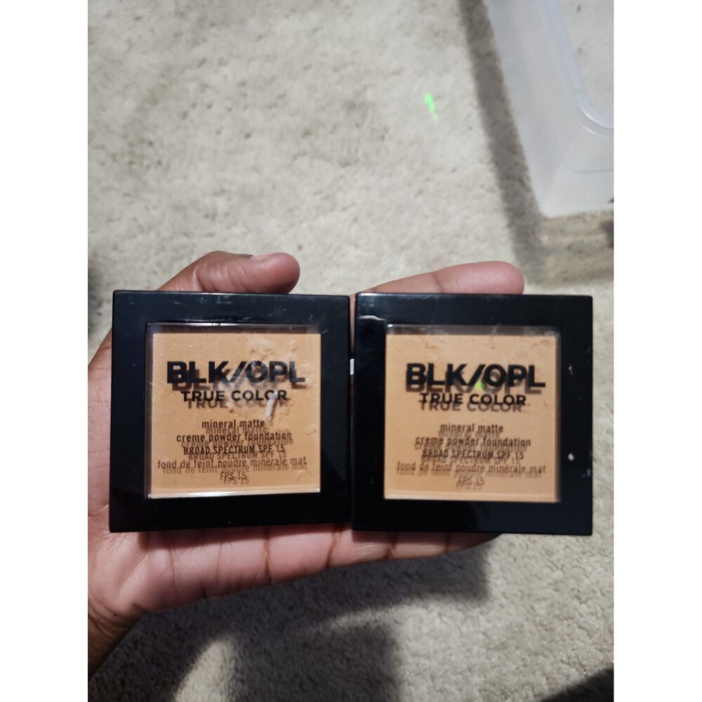 Lot of 2 BLK/OPL True Color Mineral Matte Creme Powder 240 Heavenly Honey New
